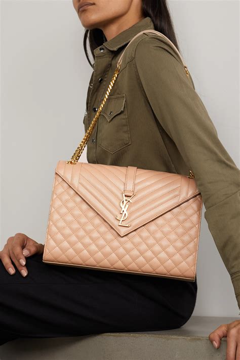 ysl large envelope purse|YSL envelope bag beige.